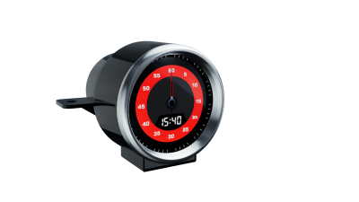 Часы для Porsche Cayenne 2010-2017 в аналоговом стиле - Carmedia ZF-5025 Часы для Porsche Cayenne 2010-2017 в аналоговом стиле - Carmedia ZF-5025