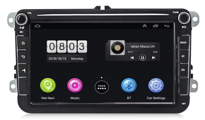 Универсальная магнитола для Volkswagen, Skoda, Seat 2005-2019 на Android 9 - Carmedia MKD-DZ8-9212-32