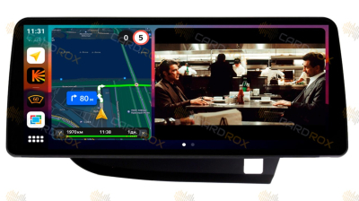 Штатная магнитола Honda Insight II 2009-2014 правый руль на Android 10, DSP, 4G, IPS, Carplay - Cardrox CD-4389-12 (12 дюймов)