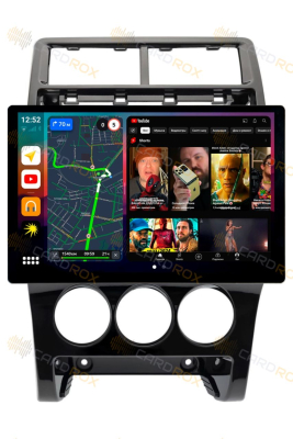 Штатная магнитола Lada Priora 2013-2018 черный глянец на Android 10, DSP, 4G, IPS, Carplay - Cardrox CD-4921-13 (11-13 дюймов)