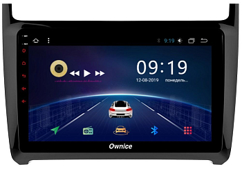 Штатная магнитола Ownice G50 S9903T для Volkswagen Polo (Android 7.1)