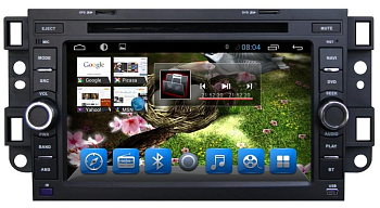 Головное устройство Chevrolet Aveo 2005-2011 (T250), Epica 2006-2012, Captiva 2006-2011 (202х120мм) на Android 9.0 CARMEDIA KR-7017-T8