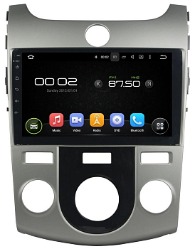 Штатная автомагнитола Kia Cerato II 2008-2013 (TD) с кондиционером Carmedia KD-9703-P30 Android 10 DSP