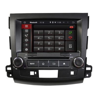 Штатная автомагнитола Android 9.0 Carmedia KD-8063-P30 для Mitsubishi Outlander XL 2006-2012, Peugeot 4007 2007-2012, Citroen C-Crosser 2007-2012