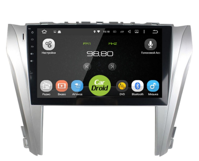 Штатная магнитола Roximo CarDroid RD-1117 для Toyota Camry 2015 10 дюймов (Android 8.0)
