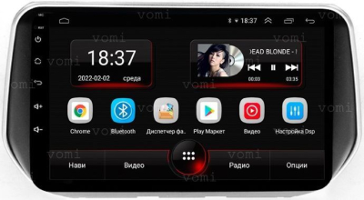Штатная магнитола VOMI AK313R10-MTK Hyundai SantaFe 4 2018+ на Android 10