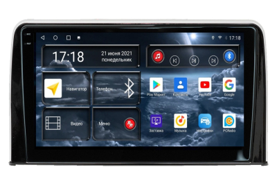 Автомагнитола штатная с 2K экраном RedPower 71160 Slim на Android 10 для Honda CRV 2017+