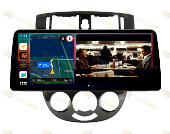 Штатная магнитола Chevrolet Lacetti 2004-2013 седан, кондиционер (черная) на Android 10, DSP, 4G, IPS, Carplay - Cardrox CD-4685-12 (12 дюймов)