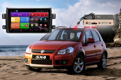 Автомагнитола штатная RedPower K 51076 R IPS DSP на Android 8.0 для Suzuki SX4 2006-2009