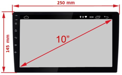 Автомагнитола штатная с 2K экраном RedPower 71316 Slim на Android 10 для Jeep Compass 2010-2016