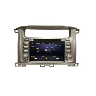 Штатная автомагнитола Android 9.0 Carmedia KD-7020-P5 для Toyota Land Cruiser 100 2002-2008