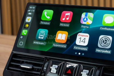 Штатная магнитола Toyota Land Cruiser 200 2008-2015 (для высоких комплектаций со штатной навигацией и круговым обзором) на Android 13 - Radiola RDL-LC200H 07-15 DH17