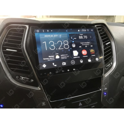 Автомагнитола на Android 8.1.0 IQ NAVI T58-1607C Hyundai Santa Fe (DM) (2012-2018)