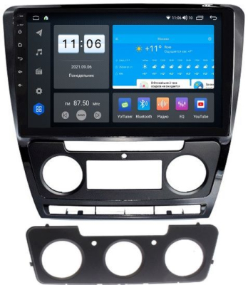 Штатная магнитола VOMI ZX342R10-7862-LTE-4-64 для Skoda Octavia A5 2010-2013 на Android 10