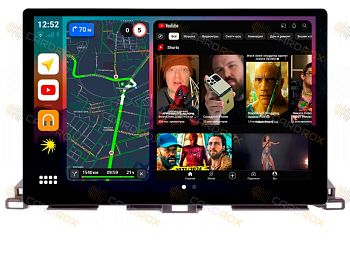 Штатная магнитола Toyota Highlander 2014-2019 на Android 10, DSP, 4G, IPS, Carplay - Cardrox CD-4003-13 (11-13 дюймов)
