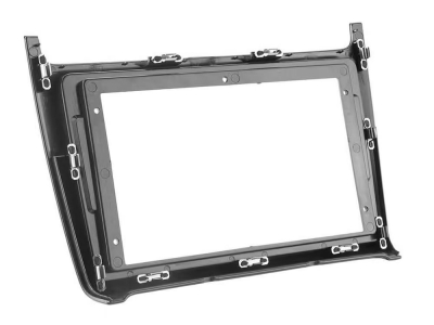 Штатная магнитола Volkswagen Polo 2010-2019 серебро на Android 10, DSP, 4G, IPS, Carplay - Cardrox CD-4434-12 (12 дюймов)