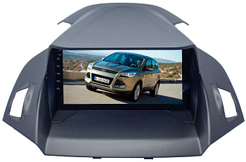 Штатная магнитола для Ford Kuga 2011-2017 LeTrun 3162-3150 9 дюймов (крутилки) NS 2+16 Gb MTK-L Android 10.x DSP ++