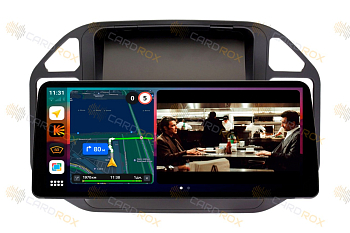 Штатная магнитола Mitsubishi Pajero 3 2000-2006 черный на Android 10, DSP, 4G, IPS, Carplay - Cardrox CD-4336-12 (12 дюймов)