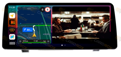 Штатная магнитола Toyota Vitz 2015-2020 серый на Android 10, DSP, 4G, IPS, Carplay - Cardrox CD-4475-12 (12 дюймов)