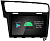 Штатная магнитола Roximo 2K / RI-3715B для Volkswagen Golf 7 black на Android 12 (8/128Gb)