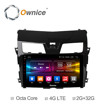 Штатная магнитола Ownice C500+ S1665P для Nissan Teana 3 (Android 6.0)