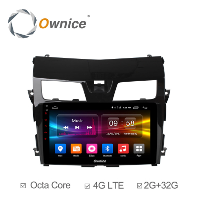 Штатная магнитола Ownice C500+ S1665P для Nissan Teana 3 (Android 6.0)