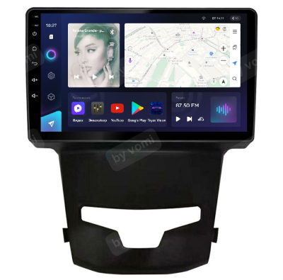 Штатная магнитола TEYES CC3L/CC3/CC3 2K для SsangYong Actyon 10.2013+ на Android 10 TEYES-CC3-424R9