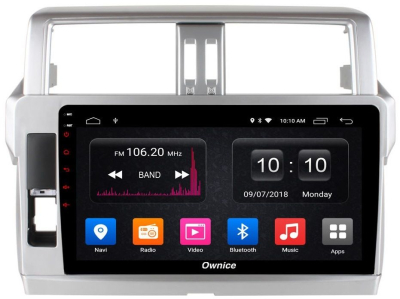 Штатная магнитола Ownice G30 S1614J для Toyota Prado 150, 2013 (Android 9.0)