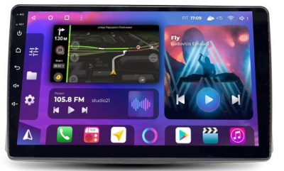 Штатная магнитола для УАЗ Патриот, Пикап, Профи 2016-2023+ low на Android 13, QLED/2K, 4G - FarCar S500 Plus (3108M)