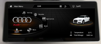 Головное устройство AUDI Q5 2008-2016 на Android 4.4 CARMEDIA U9-6706