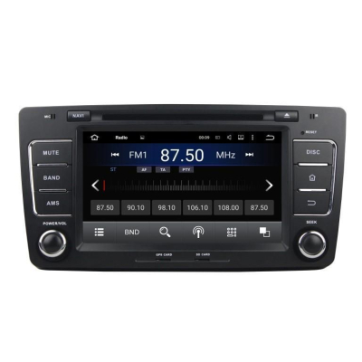 Штатная автомагнитола Android 10 Carmedia XN-8307-P30 для Skoda Octavia A5 2004-2013, Yeti 2009+ (взамен Swing/Bolero)