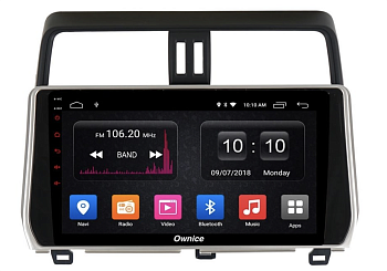 Штатная магнитола для Toyota Land Cruiser Prado 150 2017+ на Android 10 - Carmedia OL-1680-IJ Штатная магнитола для Toyota Land Cruiser Prado 150 2017+ на Android 10 - Carmedia OL-1680-IJ