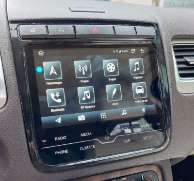 Штатная магнитола Volkswagen Touareg 2010-2017 (взамен RCD510/550, поддержка всех подогревов) на Android 12 - Radiola RDL-TRG-L