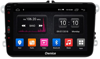 Штатная магнитола Ownice G10 S8905E для Volkswagen Универсальная (Android 8.1) Штатная магнитола Ownice G10 S8905E для Volkswagen Универсальная (Android 8.1)