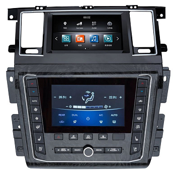 Магнитола Tesla для NISSAN PATROL 2010+ high на Android 9.0 Carmedia ZF-2001-DSP