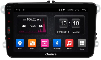 Штатная магнитола Ownice G10 S8905E для Volkswagen Универсальная (Android 8.1)