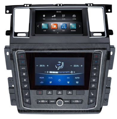 Магнитола Tesla для NISSAN PATROL 2010+ high на Android 9.0 Carmedia ZF-2001-DSP