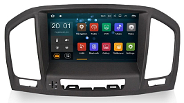 Штатное головное устройство OPEL Insignia 2009–2013 дорестайл, взамен CD300 и CD400, черный на Android 10 Carmedia MKD-O837-P30