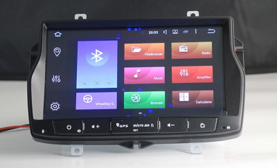 Штатное головное устройство Lada Vesta на Android 10 Carmedia MKD-L860-P6