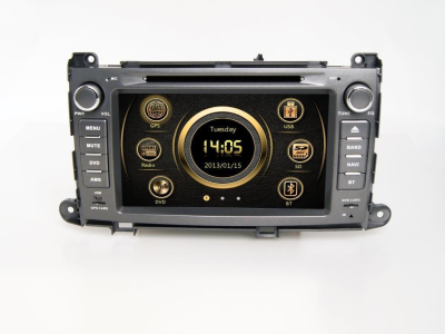 Штатное головное устройство Toyota Sienna 2010-2014 на Android 9.0 CARMEDIA KR-8086-DSP