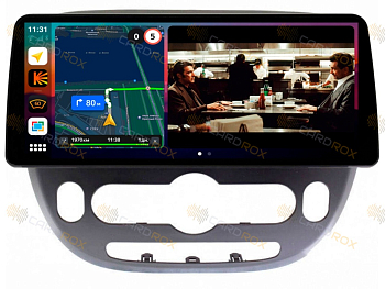 Штатная магнитола Kia Soul 2014-2018 климат-контроль на Android 10, DSP, 4G, IPS, Carplay - Cardrox CD-4400-12 (12 дюймов)