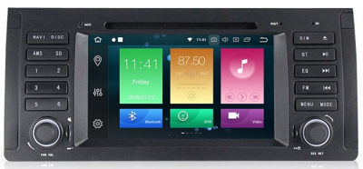 Штатная автомагнитола Android 10 Carmedia XN-7002-P30 для BMW X5 2000-2006 (E53), 5-я серия 1996-2003 (E39), 7-я серия 1994-2001 (E38)