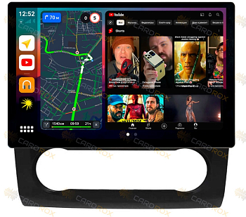 Штатная магнитола Ford Focus 2005-2011 климат (черный) на Android 10, DSP, 4G, IPS, Carplay - Cardrox CD-4884-13 (11-13 дюймов)