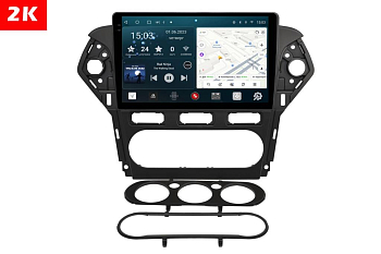Автомагнитола штатная с 2K экраном RedPower 71103 Slim на Android 10 для Ford Mondeo 4-поколение (09.2007-12.2013)