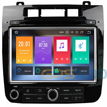 Штатное головное устройство для Volkswagen TOUAREG 2011-2014 на Android 8.0 Carmedia KDO-8009