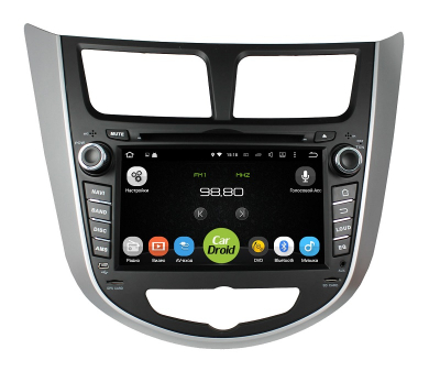 Штатная магнитола Roximo CarDroid RD-2003D для Hyundai Solaris 2009-2016 (Android 10) DSP