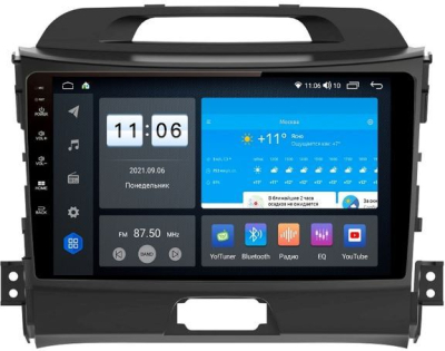 Штатная магнитола VOMI ZX325R9-7862-LTE-4-64 для Kia Sportage R 2010-2016 на Android 10