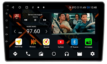 Штатная магнитола Газель Бизнес 2016+ 10 дюймов на Android 11 - Cardrox CD-4924M