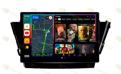 Штатная магнитола Toyota Prius Plus, Prius V 2011-2014 на Android 10, DSP, 4G, IPS, Carplay - Cardrox CD-4553-13 (11-13 дюймов)
