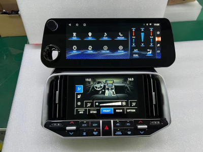 Штатная магнитола для Toyota Land Cruiser 300 2021+ low Android 10 - Carmedia KP-T1218